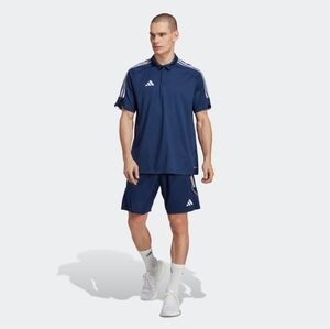Adidas Men Navy Blue Polo Shirt, Size XL